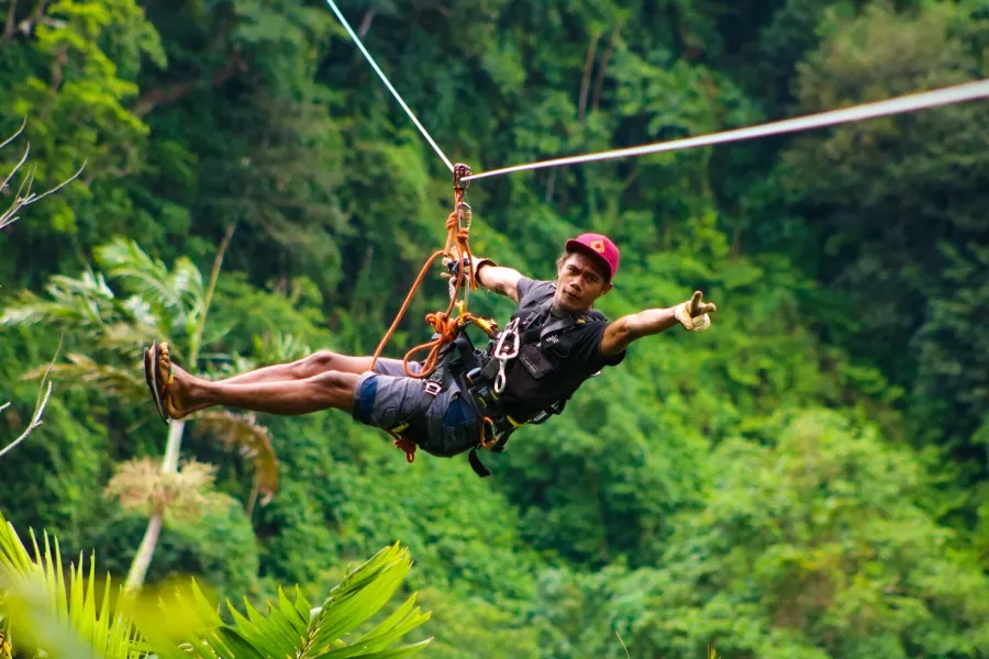 Adventure adrenaline tours Vanuatu Zipline