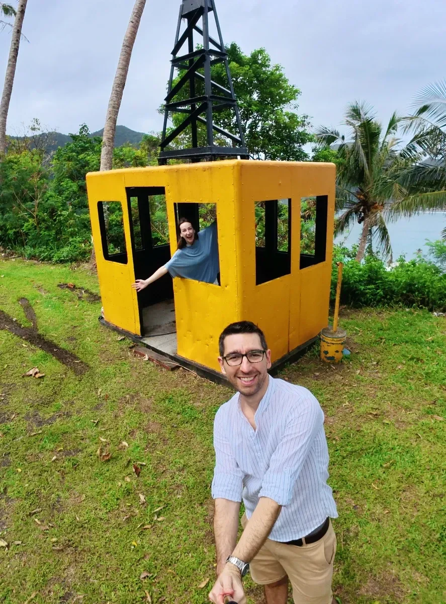 Aerial Tramway Couple CREDIT AmericanSamoaPocketGuide.com