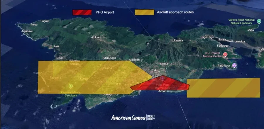 American Samoa Pago Pago Tutuila Drone Flying Restrictions