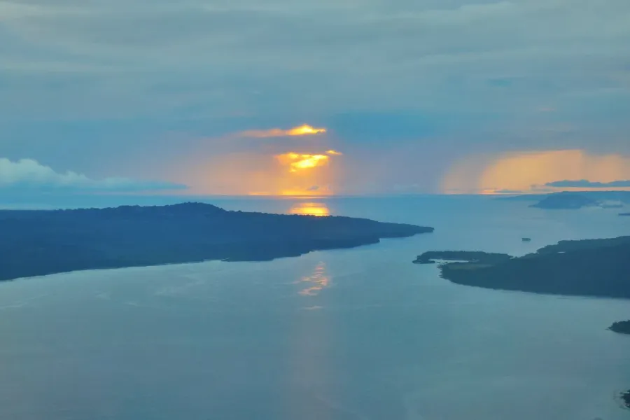 Arore Santo Sunset Landscape Weather CREDIT VanuatuPocketGuide.com