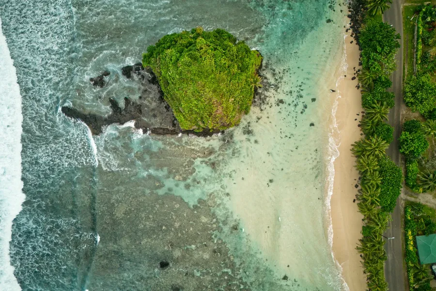Aumi Beach Landscape Tutuila CREDIT AmericanSamoaPocketGuide.com