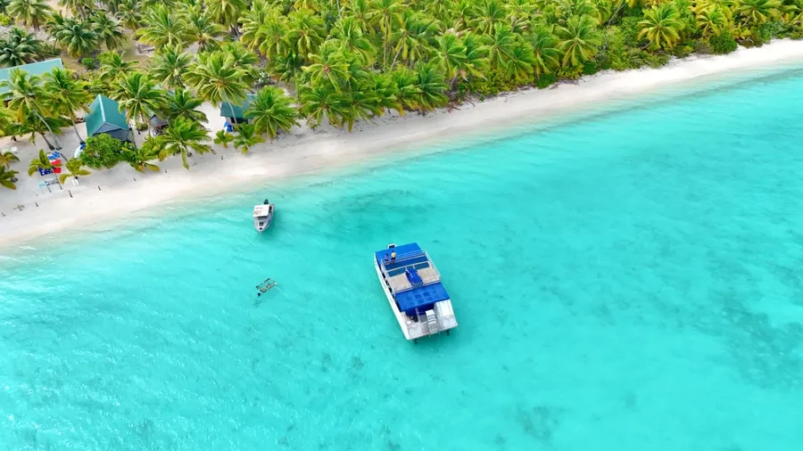 Bishop's Cruises Aitutaki Lagoon Boat (1) SEB CREDIT CookIslandsPocketGuide.com