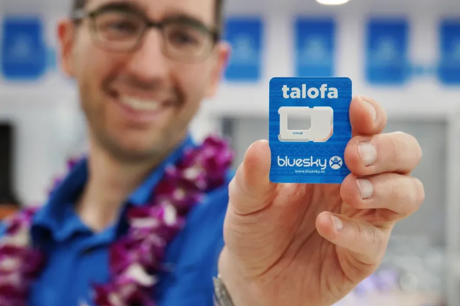 Bluesky SIM Card Phone 1 CREDIT AmericanSamoaPocketGuide.com