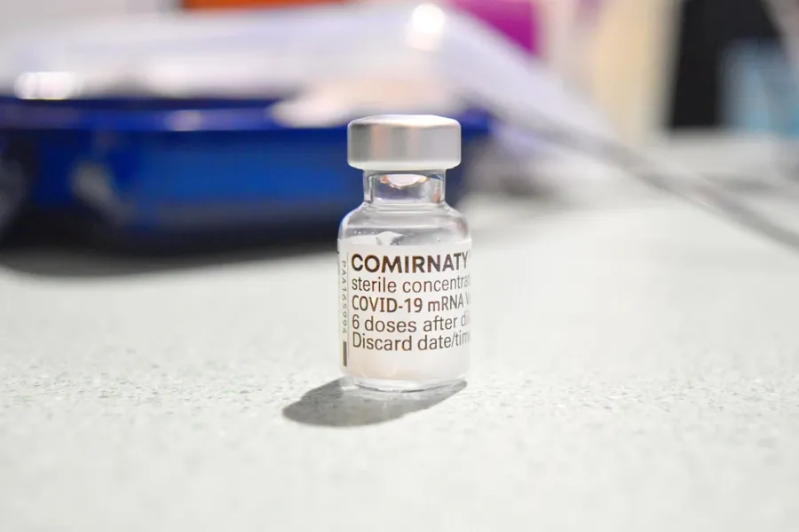 COVID vaccine vial