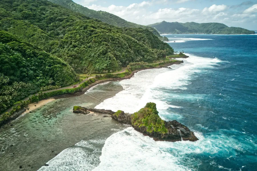 Camel Rock Landscape Tutuila CREDIT AmericanSamoaPocketGuide.com