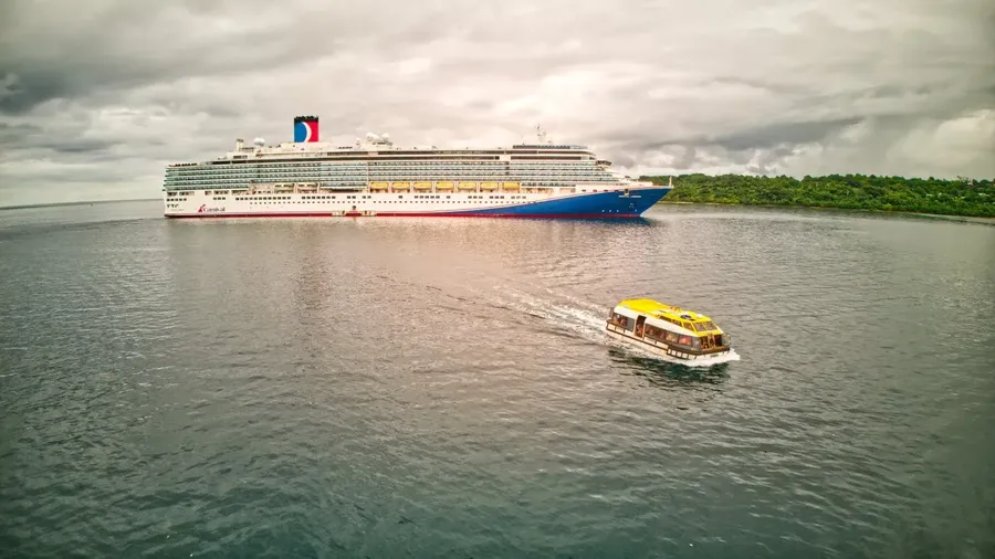 Carnival Cruise Ship Port Vila Tender CREDIT VanuatuPocketGuide.com