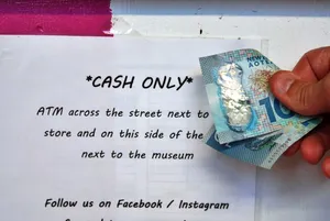 Cash Only Credit Money CREDIT cookislandspocketguide.com