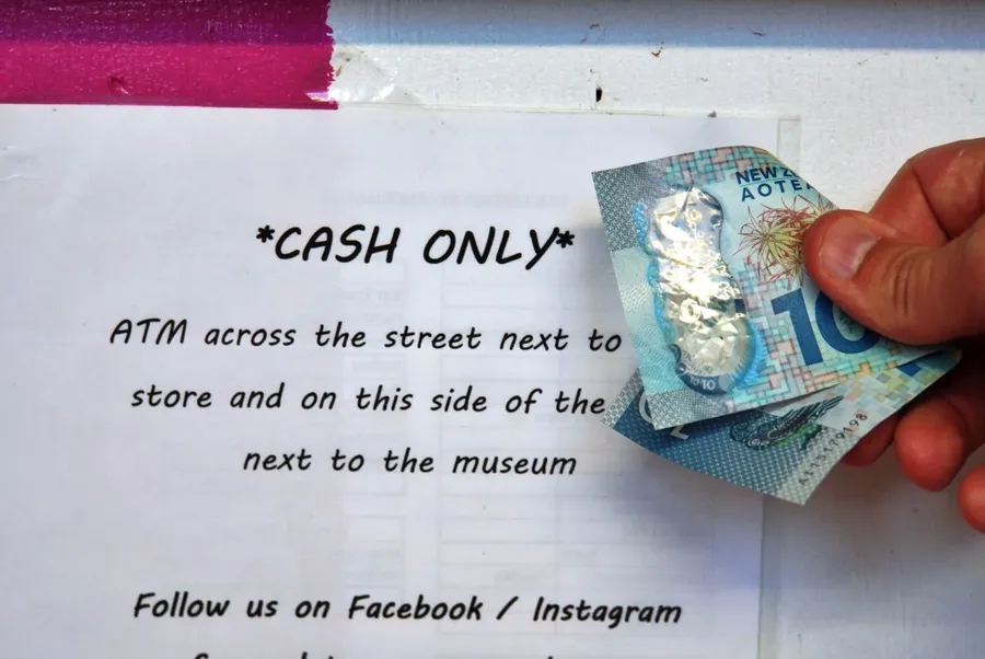Cash Only Credit Money CREDIT cookislandspocketguide.com