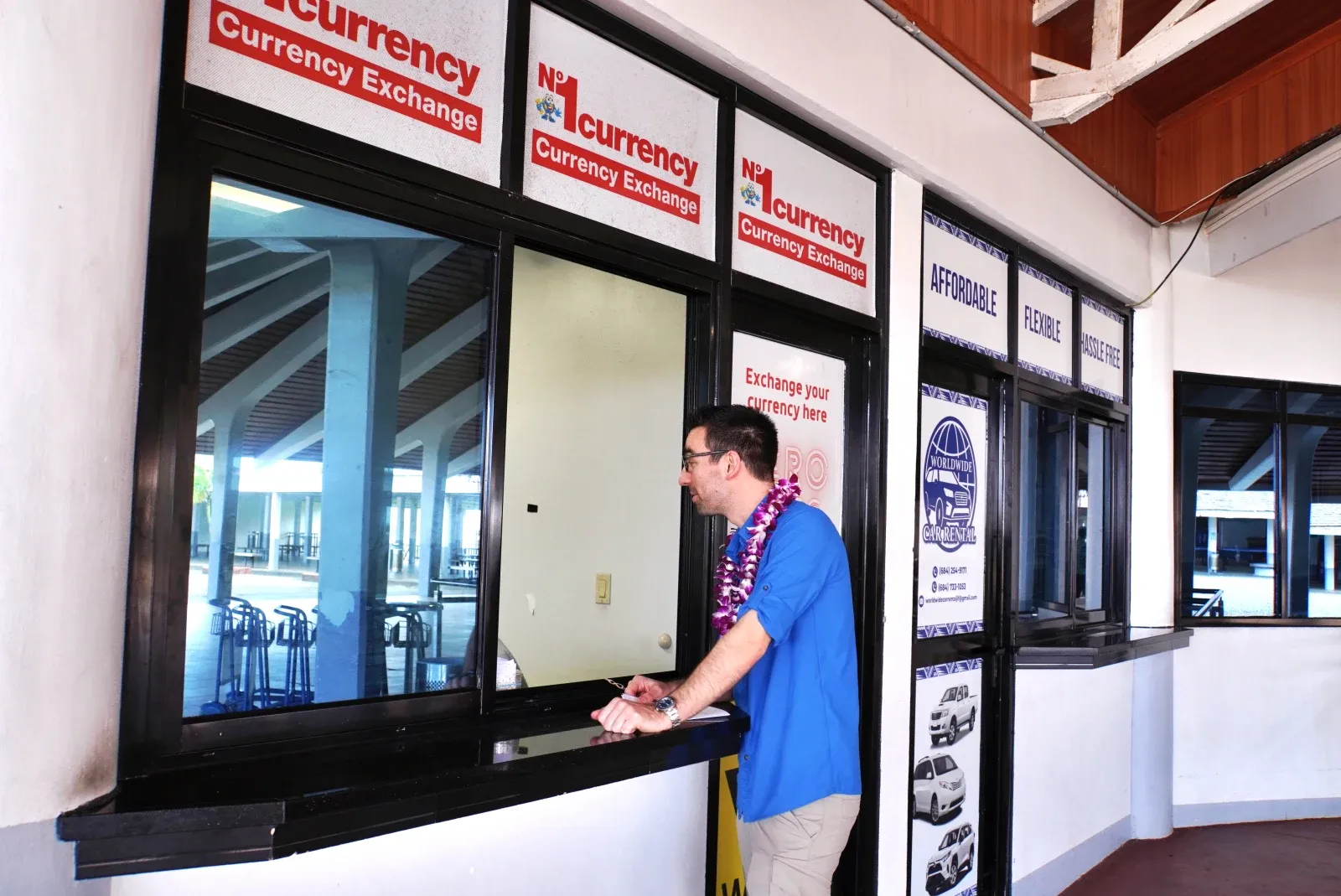 Currency Exchange No1 Airport CREDIT AmericanSamoaPocketGuide.com