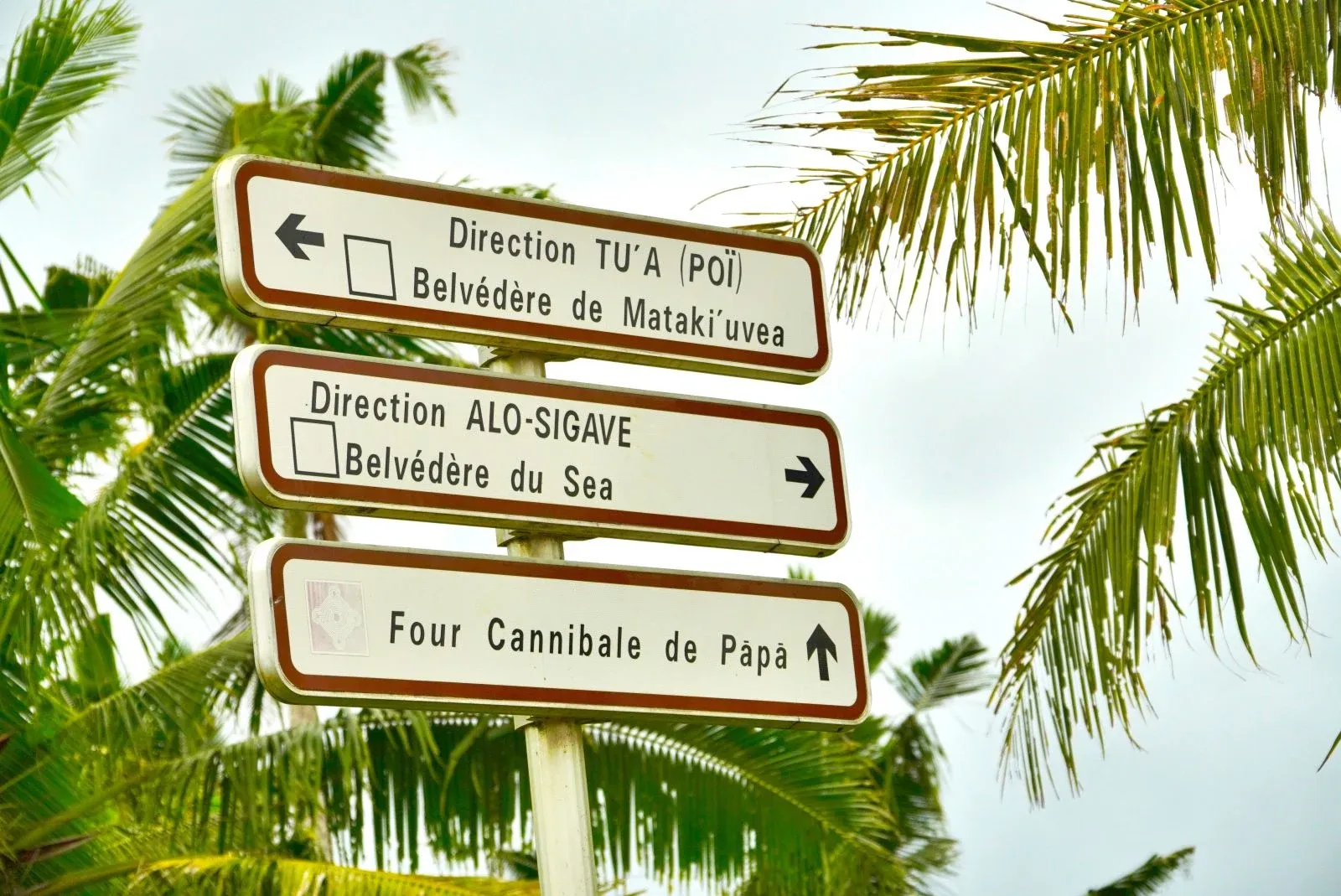 Directions Travel Times Sign SEB CREDIT WallisandFutunaPocketGuide.com