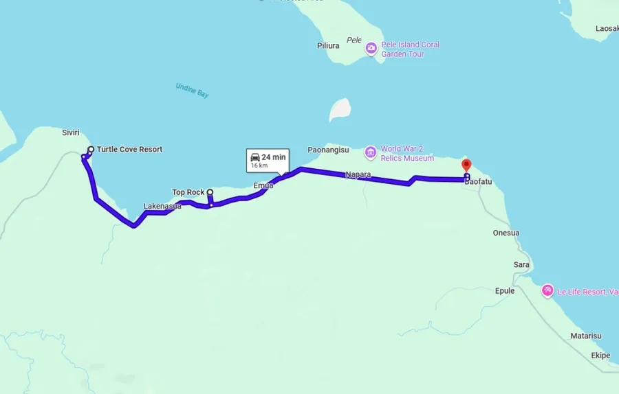 Efate Itinerary 2