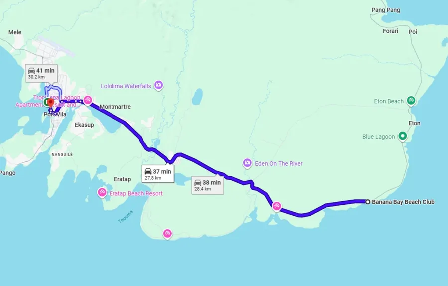 Efate Itinerary 4