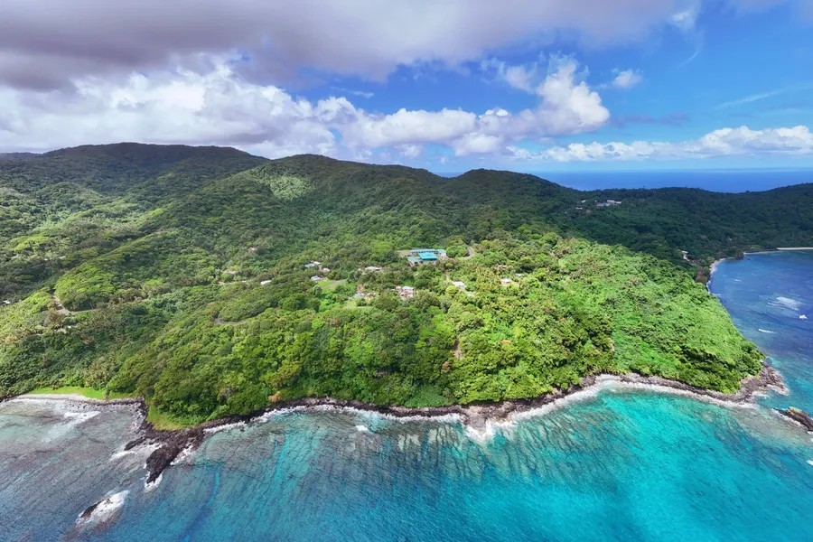 Fagali'i Village Landscape Tutuila CREDIT AmericanSamoaPocketGuide.com