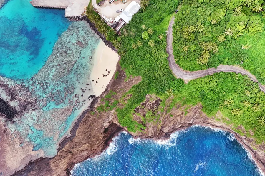 Faleasao Ta'u Manu'a Road Landscape CREDIT AmericanSamoaPocketGuide.com