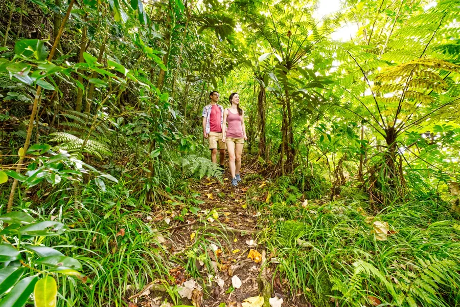 Fatifati Trail National Park Couple Hike CREDIT AmericanSamoaPocketGuide.com