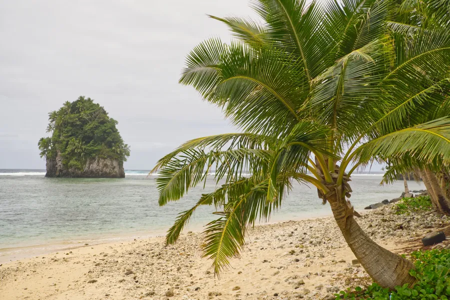 Fatu ma Futi Flowepot Rock Beach Landscape CREDIT AmericanSamoaPocketGuide.com