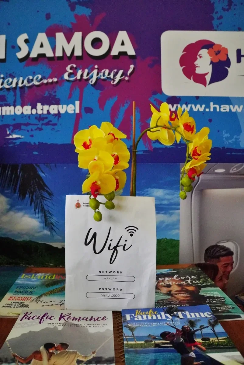 Free WiFi Visitor's Bureau CREDIT AmericanSamoaPocketGuide.com