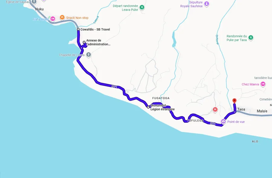 Futuna One Day Itinerary 1