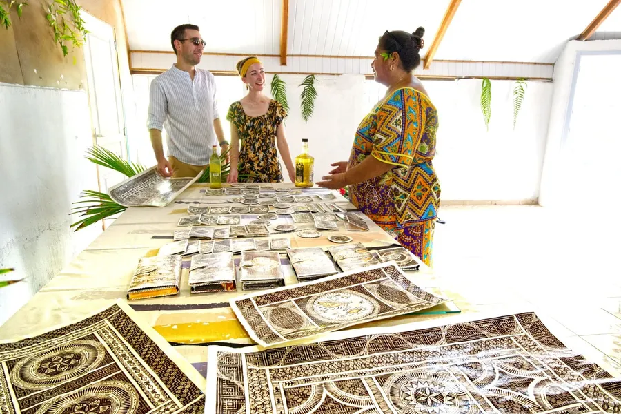 Gie Fatua Handicraft Tapa Futuna CREDIT WallisandFutunaPocketGuide.com
