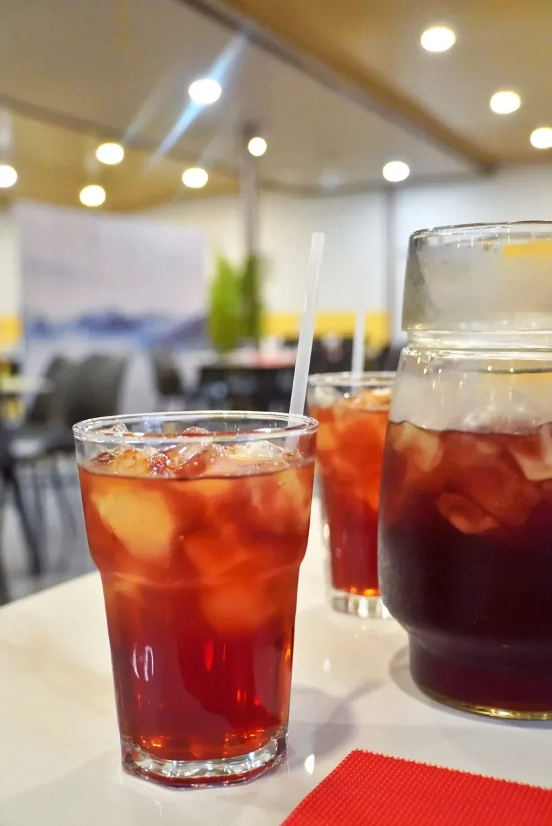 Good Vibes Restaurant Ice Tea Drink CREDIT AmericanSamoaPocketGuide.com