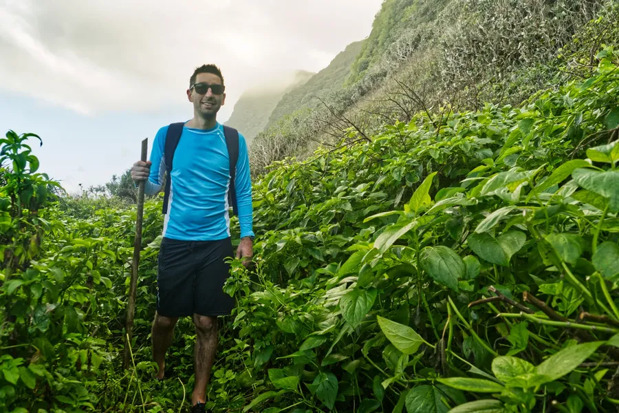 Hiking Trail Walk Oge Beach CREDIT AmericanSamoaPocketGuide.com