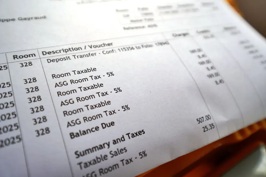 Hotel Tax Tipping Receipt CREDIT AmericanSamoaPocketGuide.com