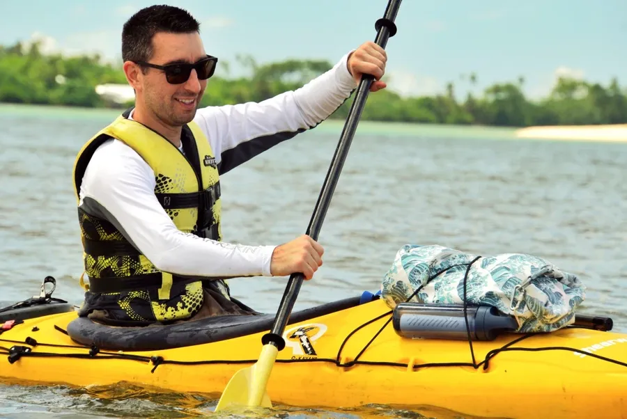 Kayak Sharkskin Outdoor CREDIT Samoa Pocket Guide