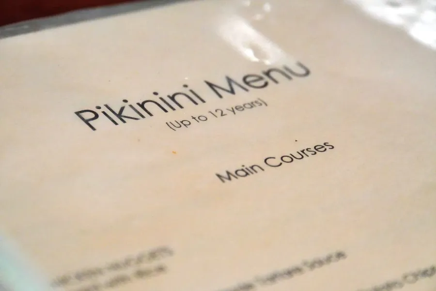 Kids Menu Piminini Word Language CREDIT VanuatuPocketGuide.com