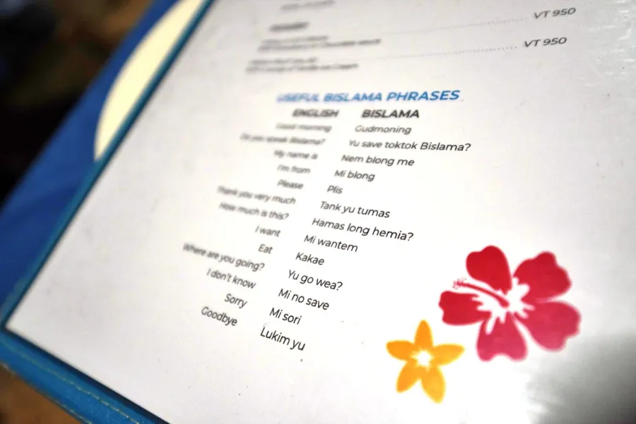 Language Words CUNL CREDIT VanuatuPocketGuide.com