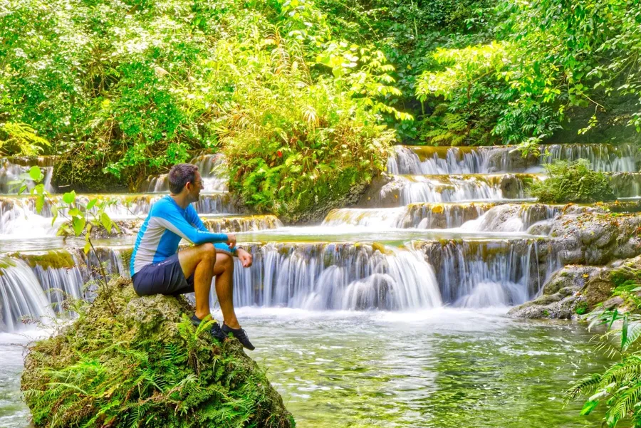 Losinwei Waterfall Hike Forest Walk Robin CREDIT VanuatuPocketGuide.com