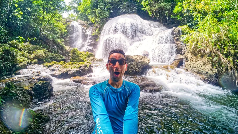 Losinwei Waterfall Malekula Selfie CREDIT VanuatuPocketGuide.com