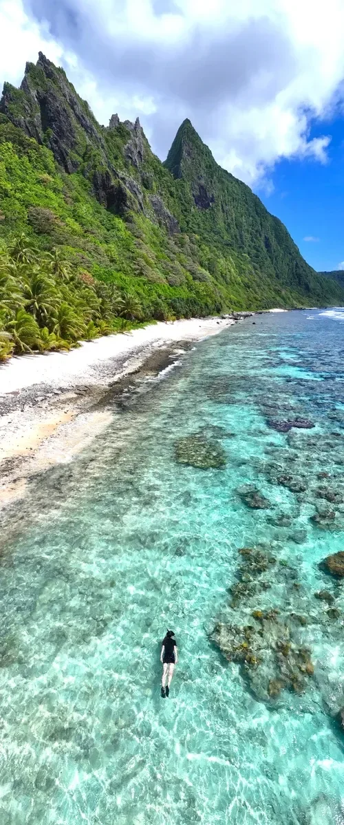 Mafafa Beach Ofu Snorkel Manu'a CREDIT AmericanSamoaPocketGuide.com