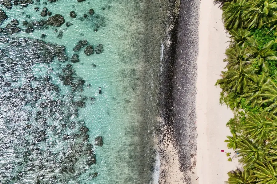 Mafafa Beach Swim Landscape Ofu Manu'a CREDIT AmericanSamoaPocketGuide.com