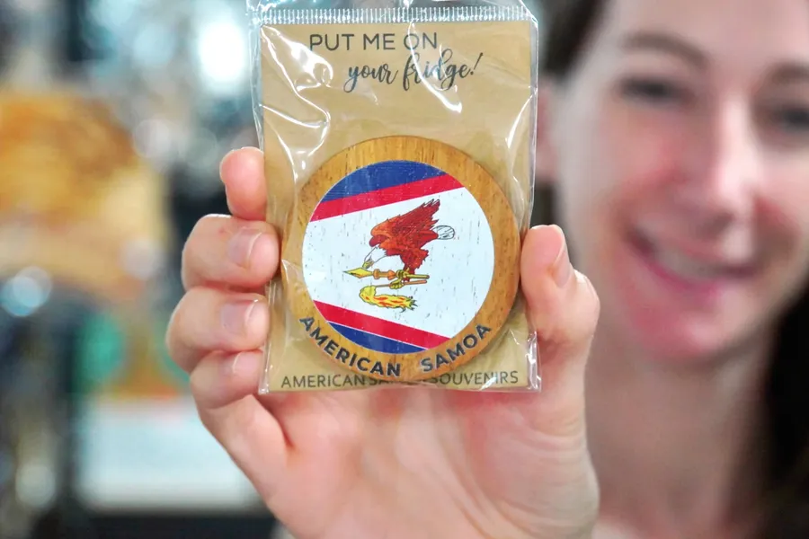 Magnet Souvenir Gift Shopping Flag CREDIT AmericanSamoaPocketGuide.com