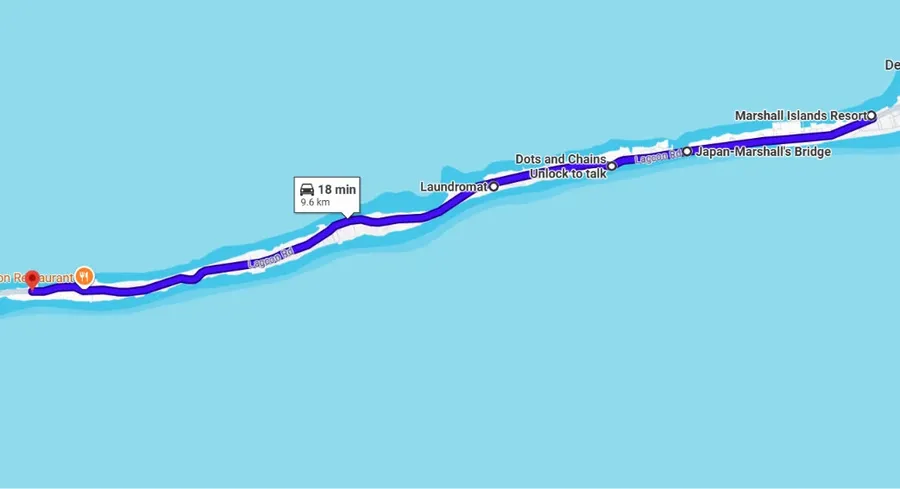 Majuro Self Guided Itinerary to Laura Beach 1