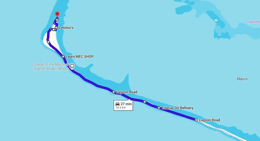 Majuro Self Guided Itinerary to Laura Beach 3