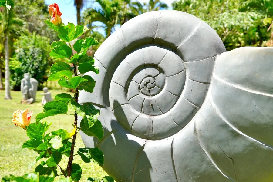 Manongi Sculpture Garden (2) SEB CREDIT CookIslandsPocketGuide.com