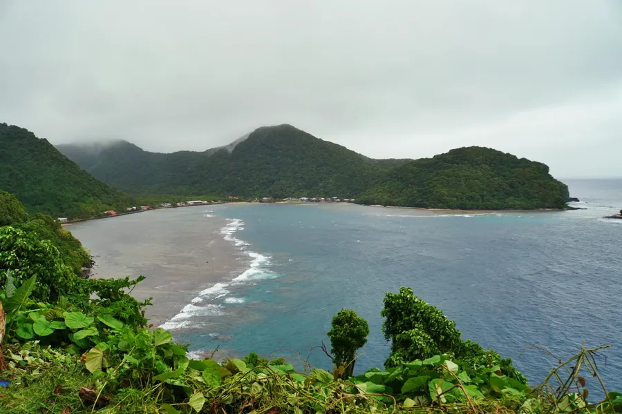 Masefau Village Bay Landscape Tutuila CREDIT AmericanSamoaPocketGuide.com