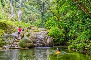 Mele Cascades Couple CREDIT VanuatuPocketGuide.com