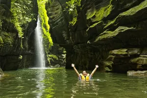 Millennium Cave Landscape Waterfall 2 CREDIT VanuatuPocketGuide.com