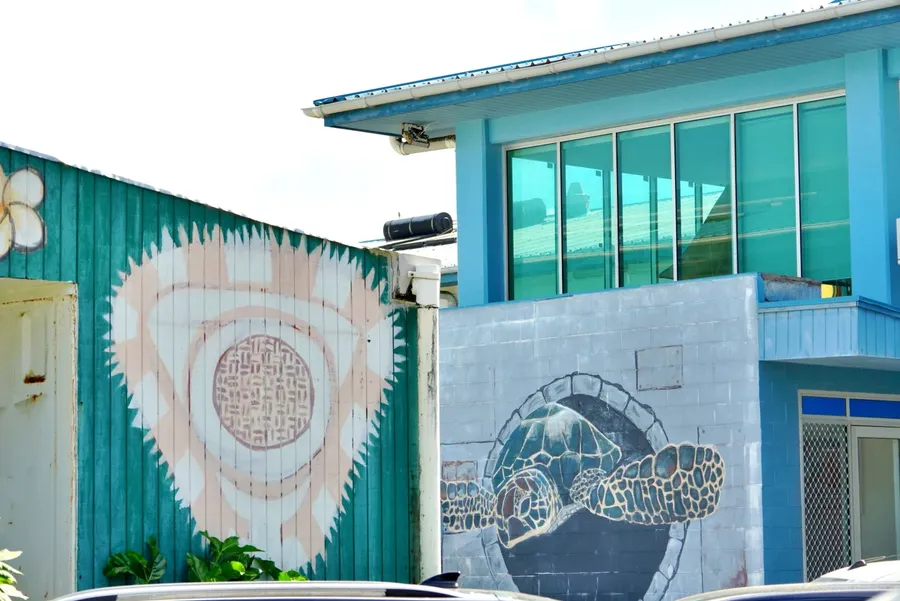 Mural Assumption School SEB CREDIT MarshallIslandsPocketGuide.com