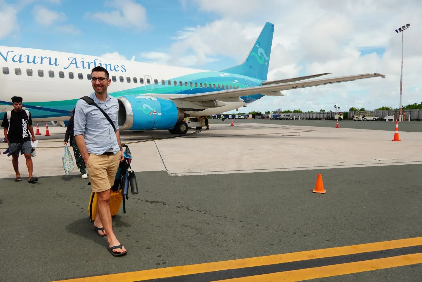 Nauru Airline Majuro Airport Arrival 1 CREDIT MarshallIslandsPocketGuide.com