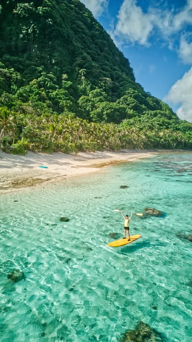 Ofu Va'oto Lodge SUP Paddleboard CREDIT AmericanSamoaPocketGuide.com