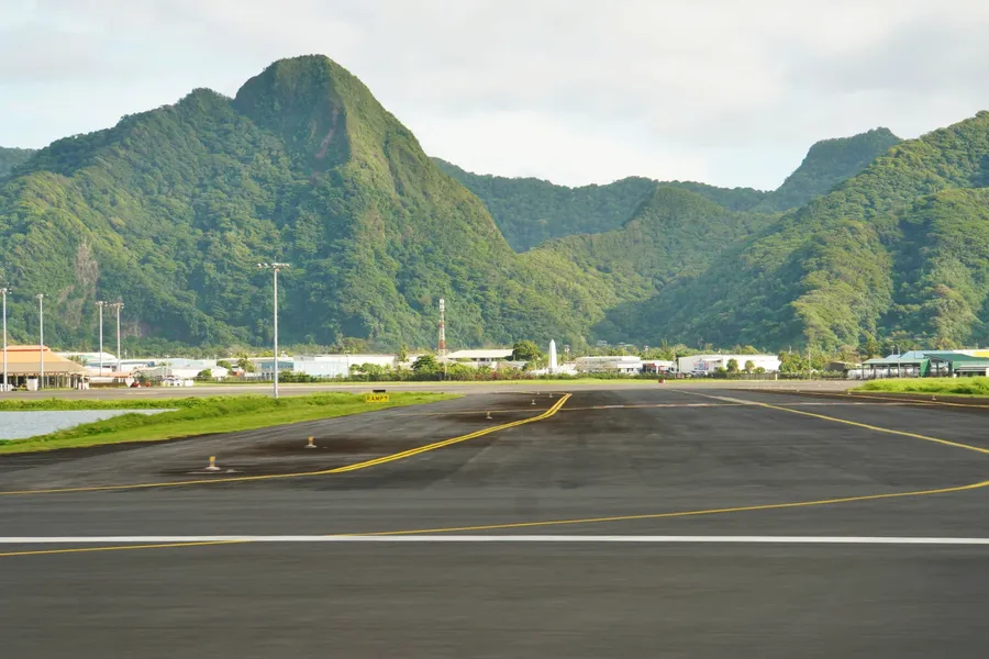 Pago Airport runway CREDIT AmericanSamoaPocketGuide.com