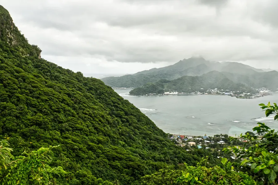 Pago Pioa Afono Pass Lookout Landscape Weather CREDIT AmericanSamoaPocketGuide.com