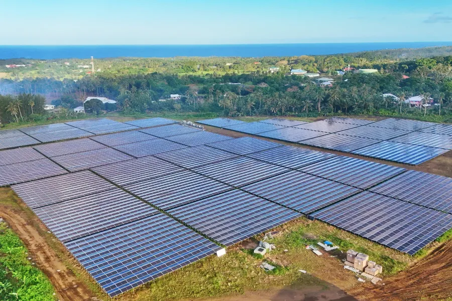 Pava'ia'i Solar Farm Electricity CREDIT AmericanSamoaPocketGuide.com