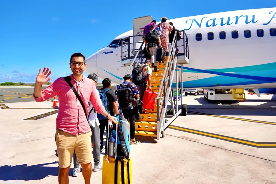 Plane Departure Nauru Airlines (1) CREDIT MarshallIslandsPocketGuide.com