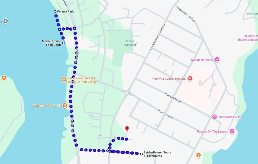 Port Vila Walking Itinerary 1