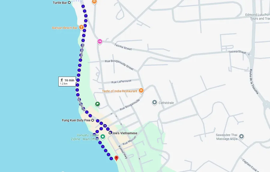 Port Vila Walking Itinerary 3