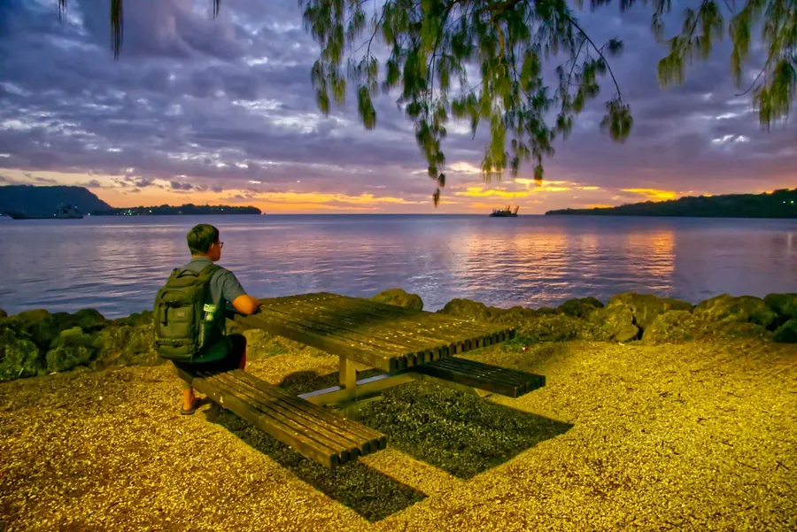 Port Vila Waterfront Park Fatumaru Sunset CREDIT VanuatuPocketGuide.com